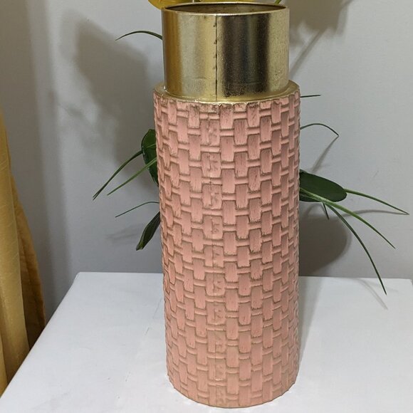 COPY - Metalic  Vase Bottle Rustic - Picture 2 of 5